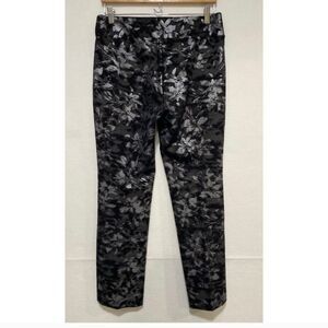 LENA GABRIELLE SILVER FOIL/BLACK PANTS